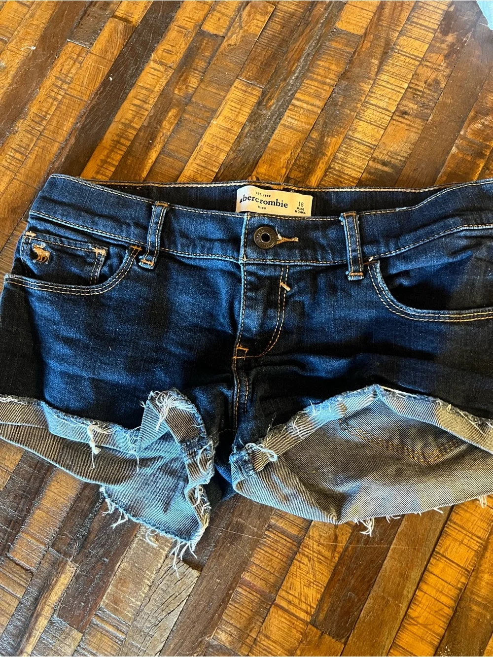 Abercrombie & Fitch Dark Blue Denim Jeans